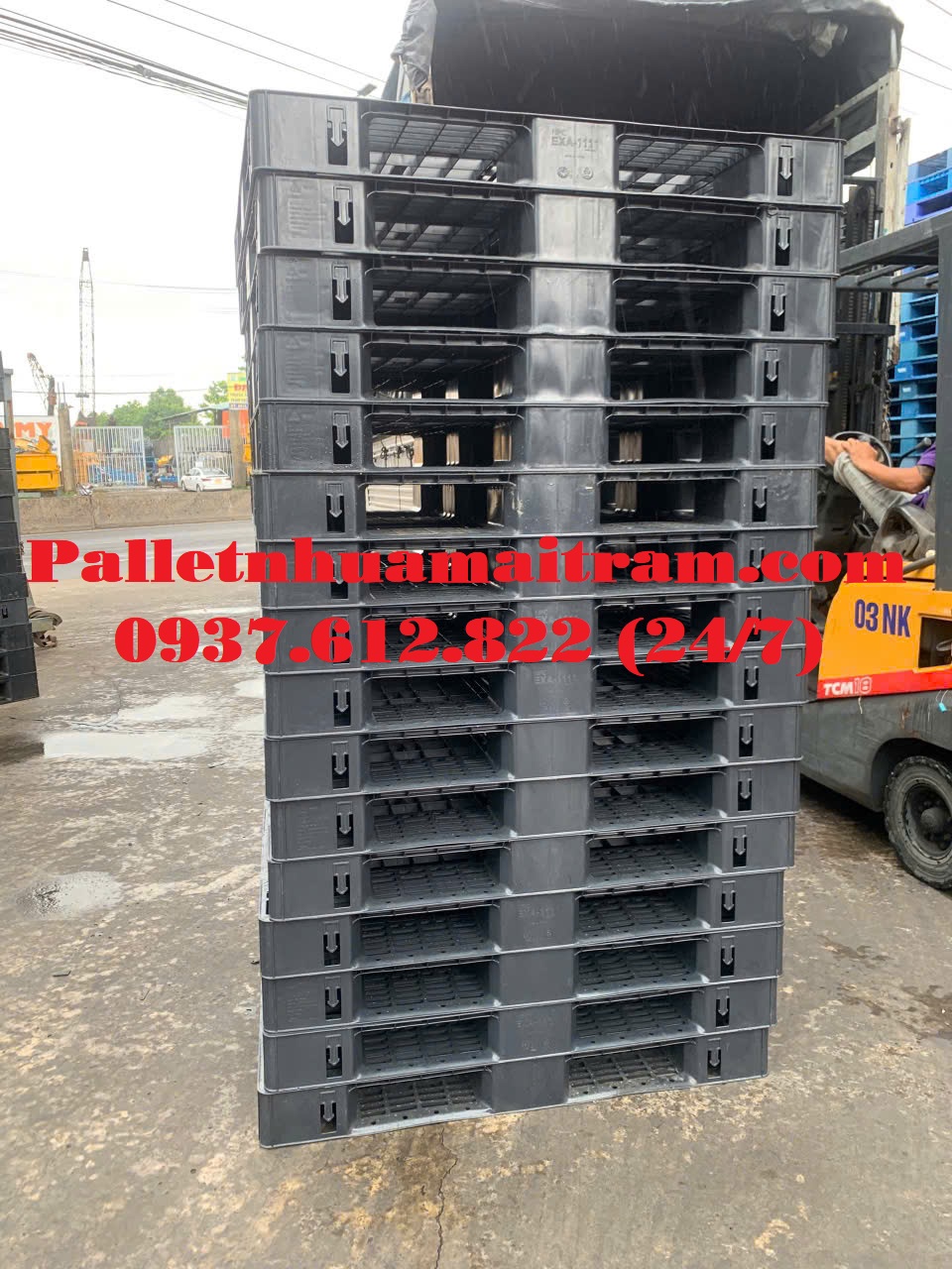 Pallet nhựa Sài Gòn cung cấp đầy đủ mẫu mã