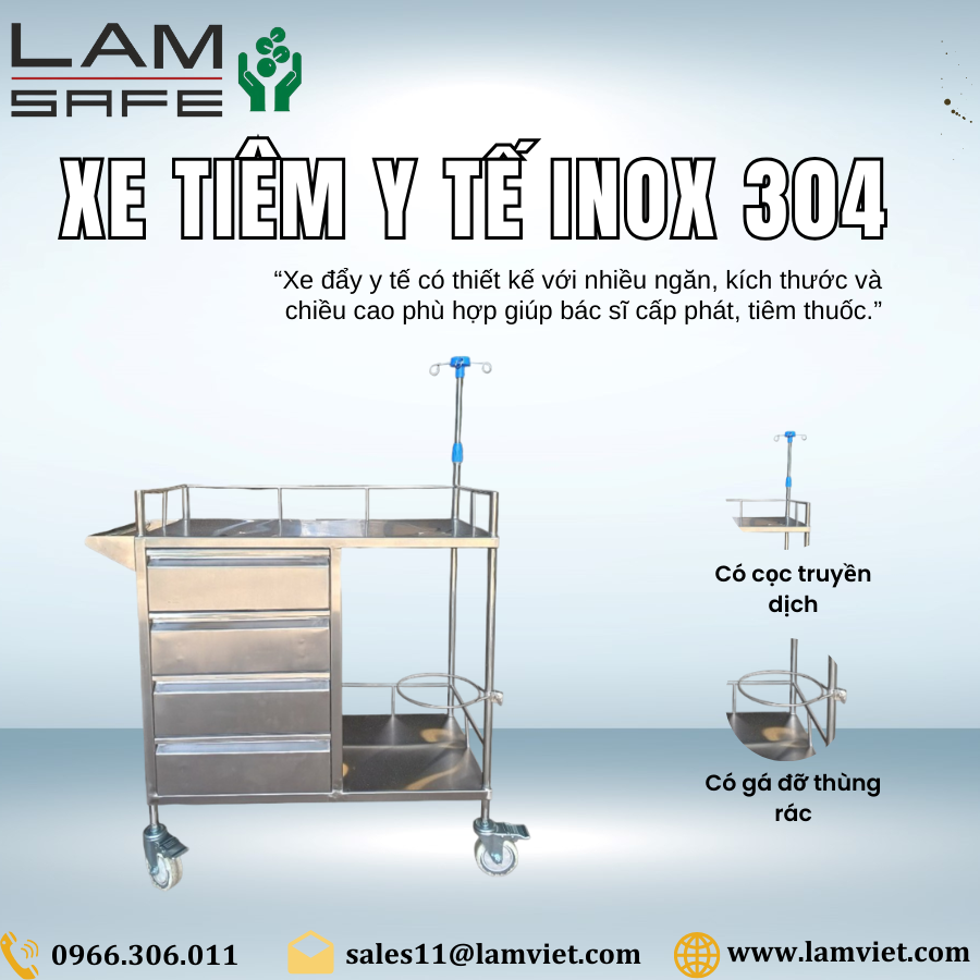 Xe đẩy y tế