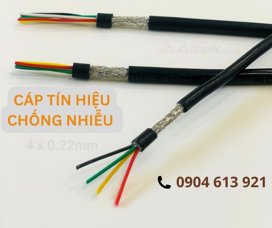 Cáp tín hiệu chống nhiễu 0.22mm Altek Kabel