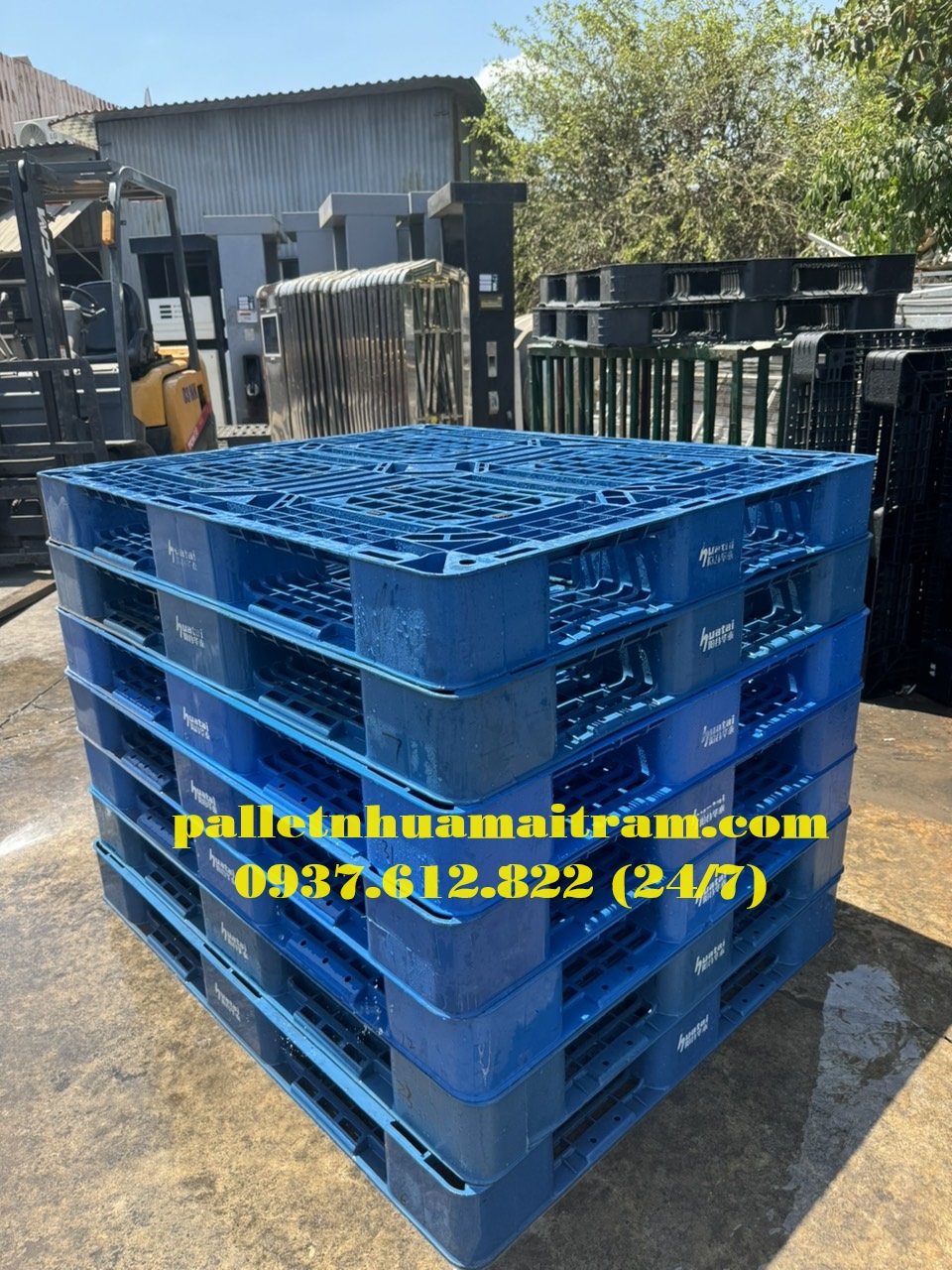 pallet nhựa Nhơn Trạch giá rẻ, đa dạng kích thước