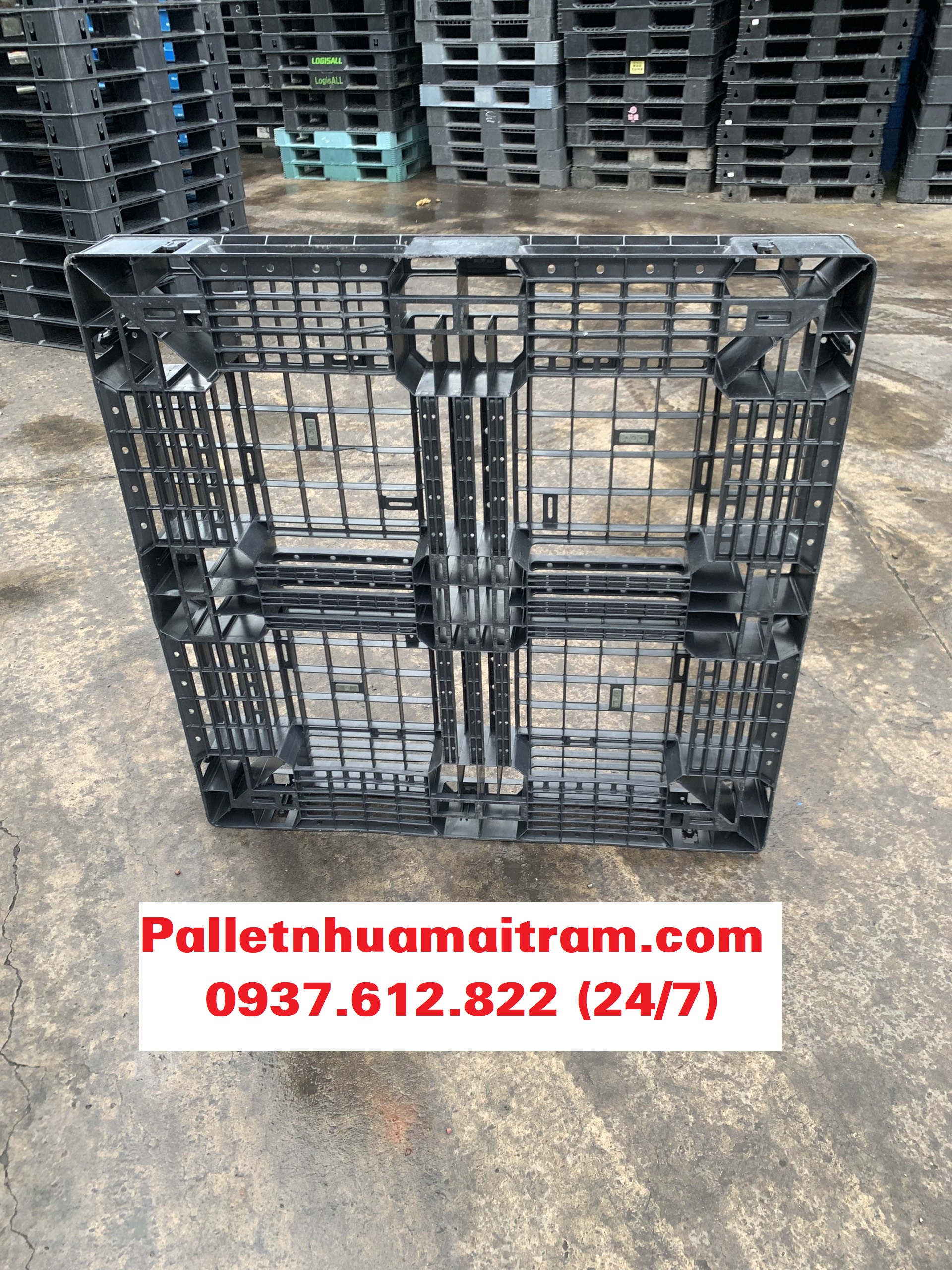 pallet nhựa Nhơn Trạch giá rẻ, đa dạng kích thước