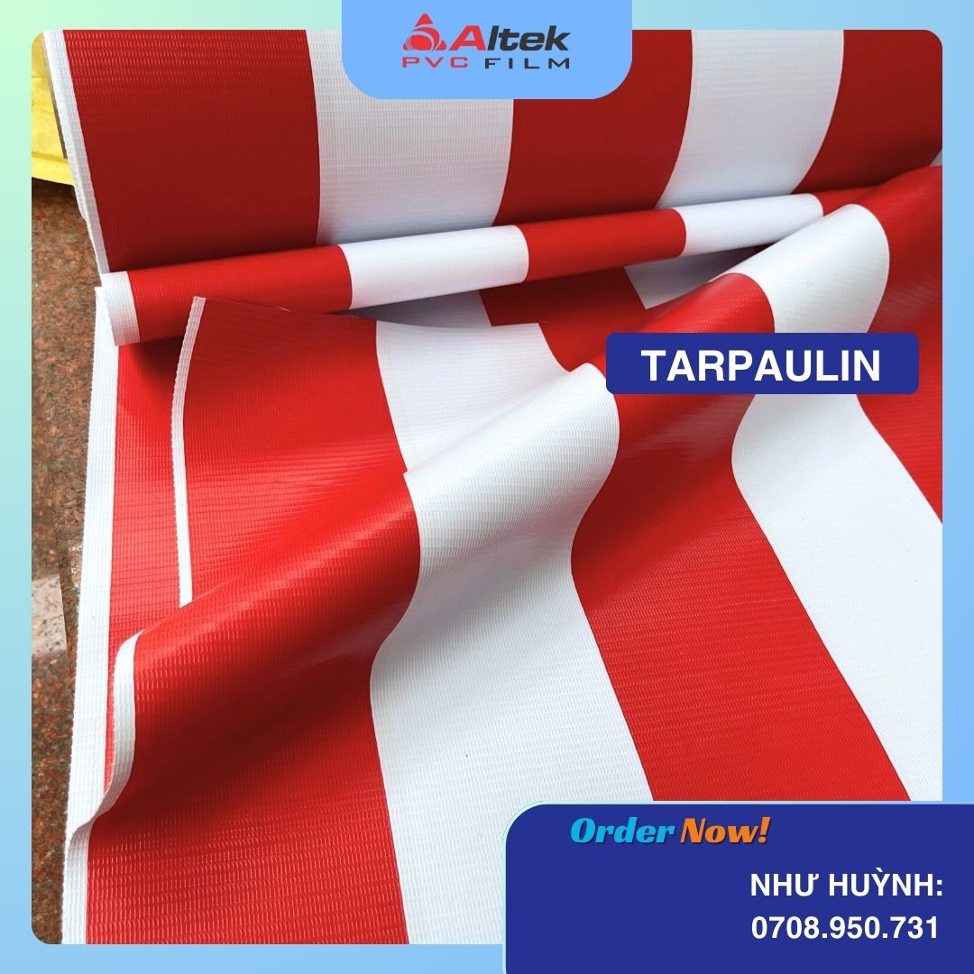 bạt nhựa pvc tarpaulin - vải bạt chịu nhiệt, chống cháy