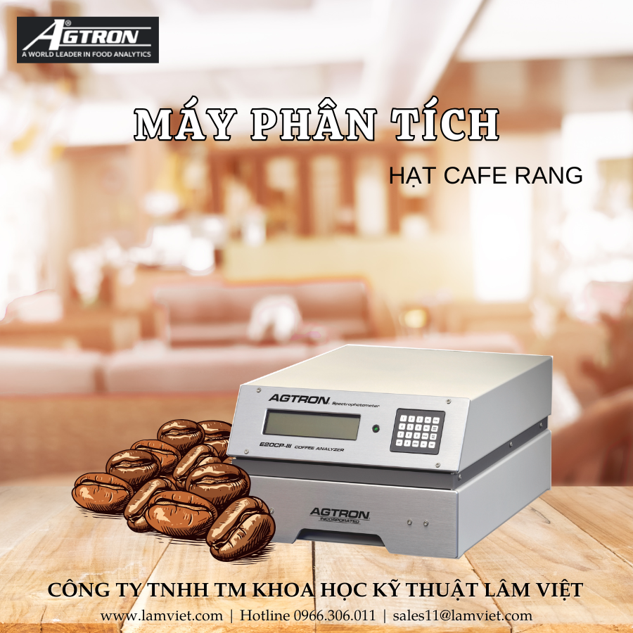 Máy phân tích hạt Cafe rang Agtron