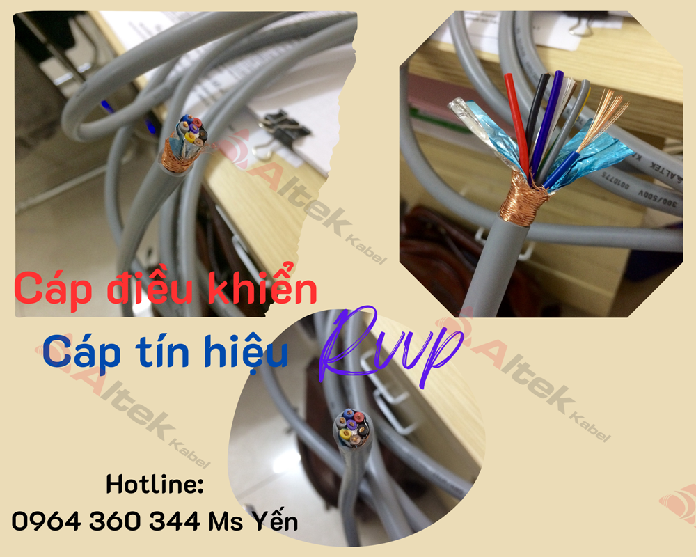 Cáp điều khiển Altek Kabel chính hãng. Giá tốt nhât 2024