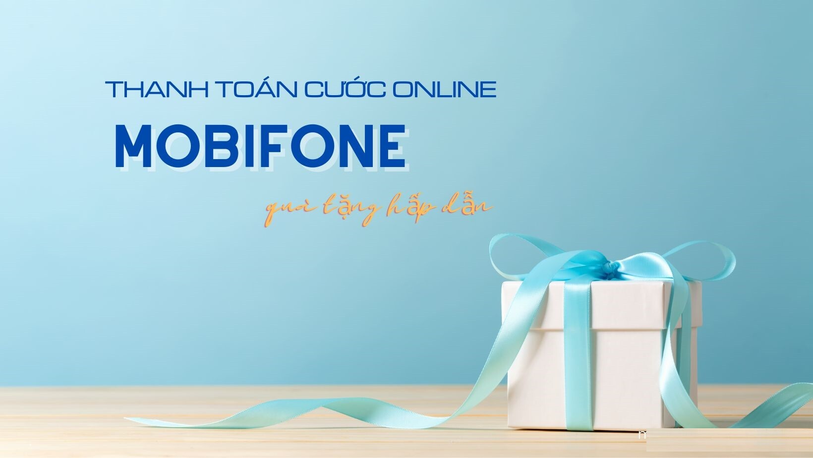 Thanh toán cước trả sau nhận quà trị giá 500K từ MobiFone