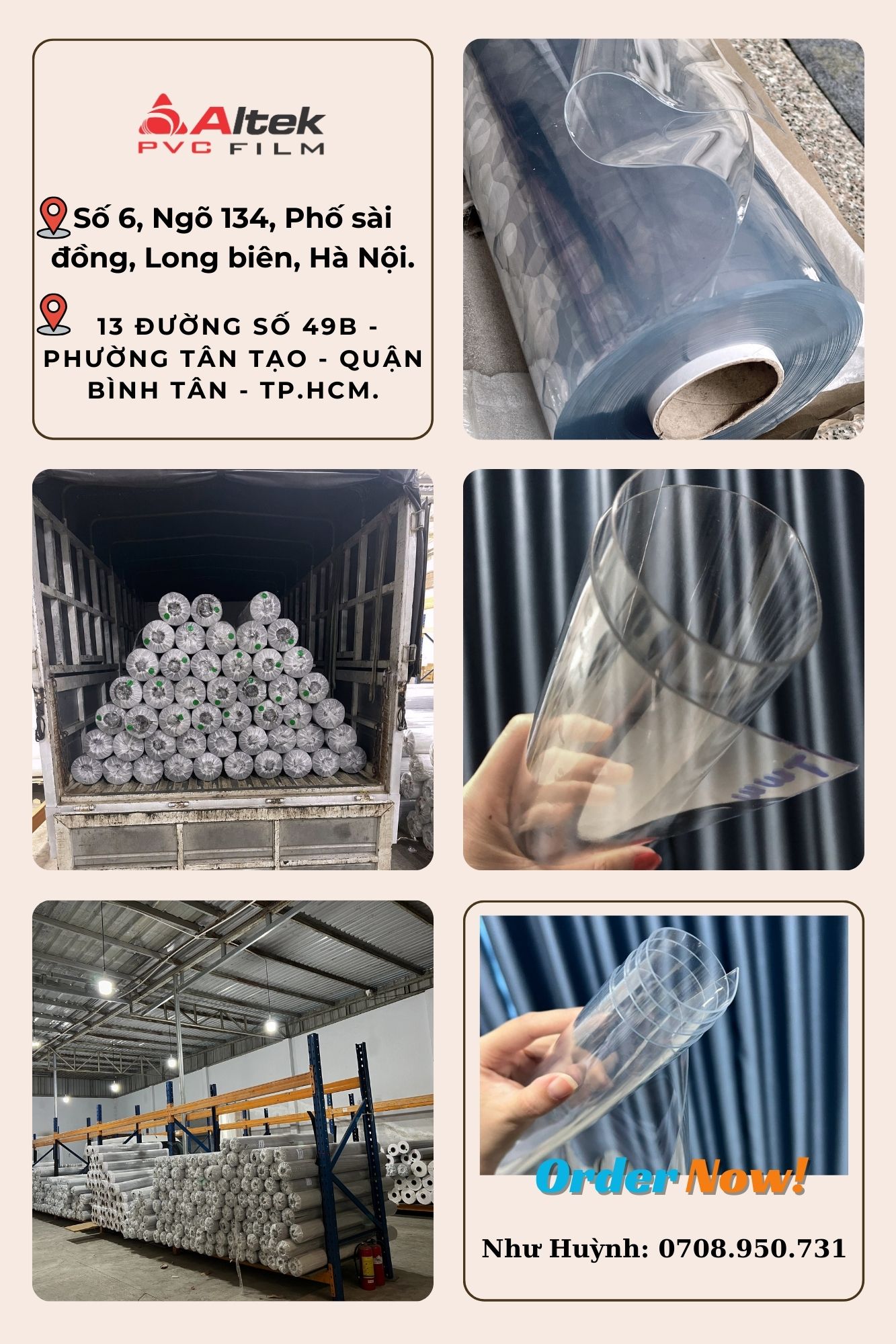 Báo giá màng nhựa pvc dẻo trong suốt -Altek pvc