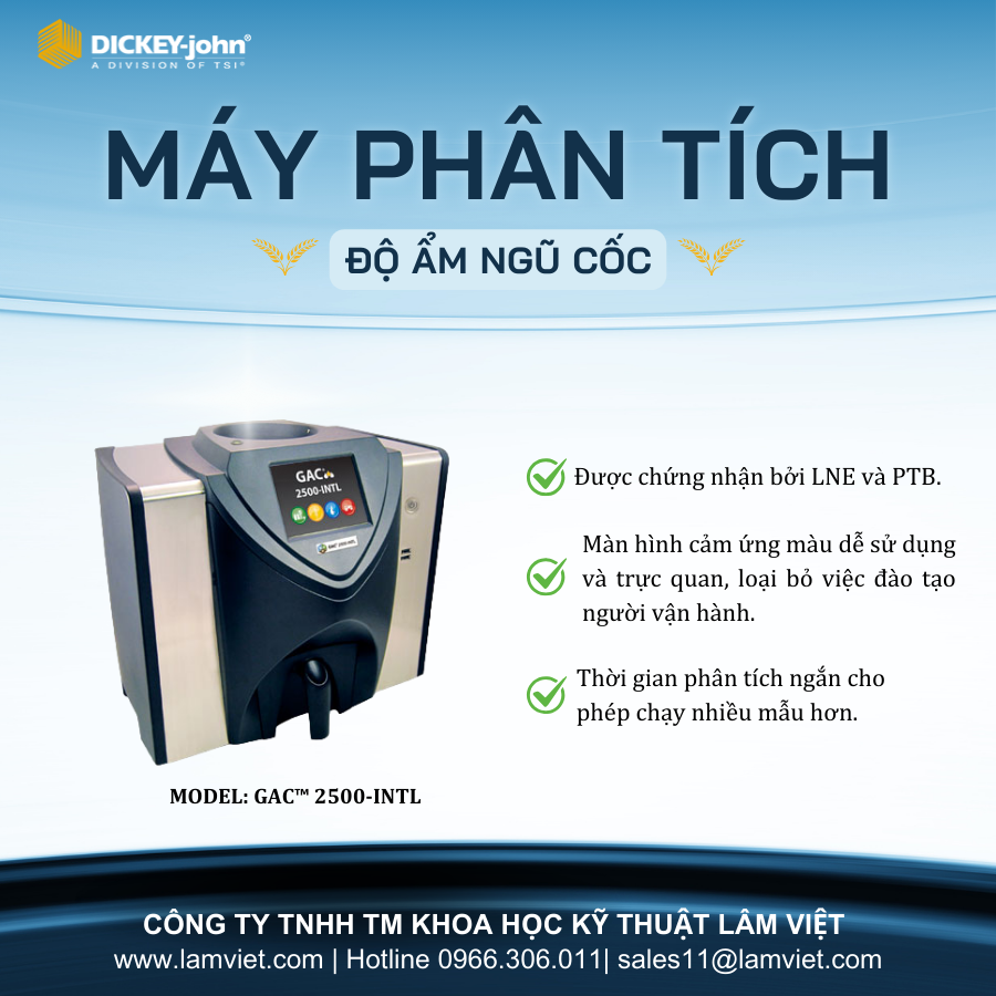 Máy phân tích độ ẩm ngũ cốc