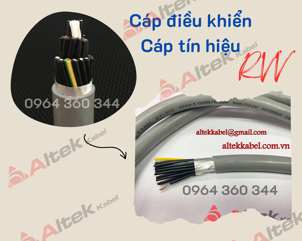 Cáp điều khiển là gì? Mua cáp điều khiển Altek Kabel ở đâu uy tín?