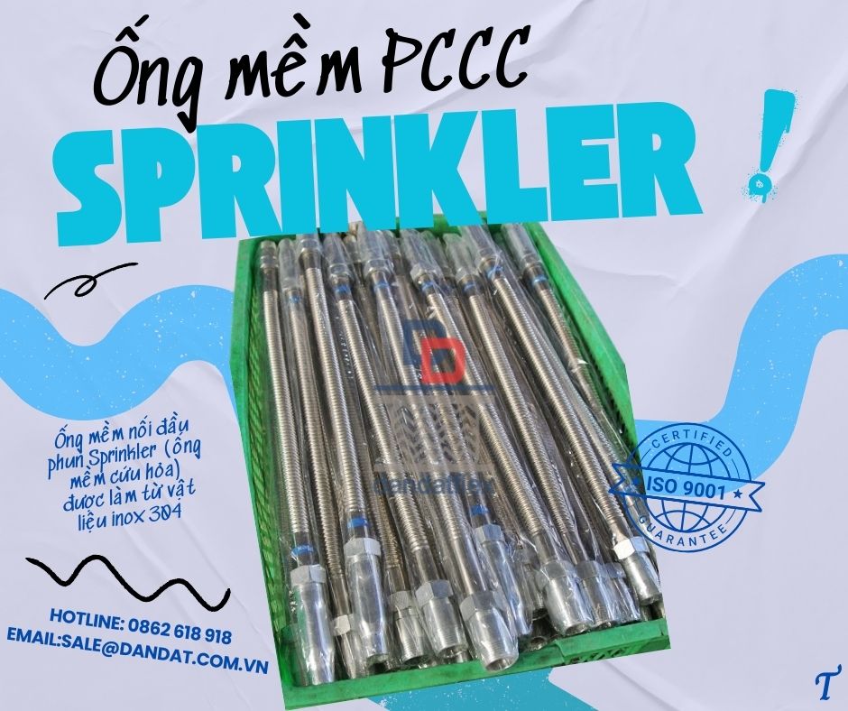 Ống mềm chữa cháy, ống nối mềm cứu hỏa,dây mềm chữa cháy sprinkler