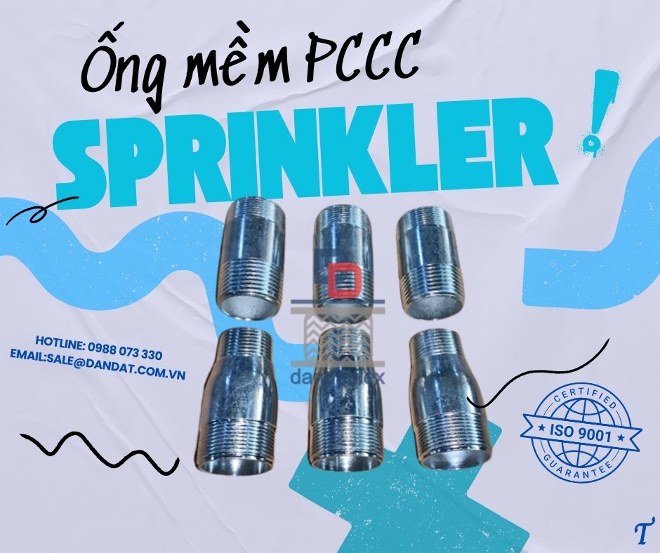 Ống mềm chữa cháy, ống nối đầu phun Sprinkler, Flexible Sprinkler Hose