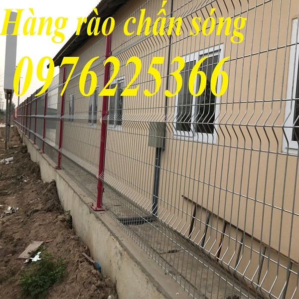 Hàng rào lưới thép sơn tĩnh điện - Hàng rào mạ kẽm nhúng nóng