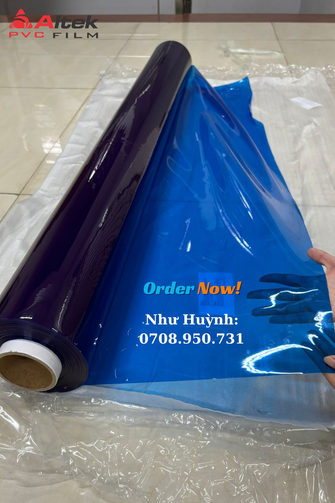 Phân phối màng nhựa pvc dẻo nhiều màu - Altek Pvc