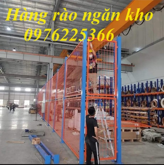 Vách lưới ngăn kho, vách lưới ngăn xưởng, hàng rào ngăn kho