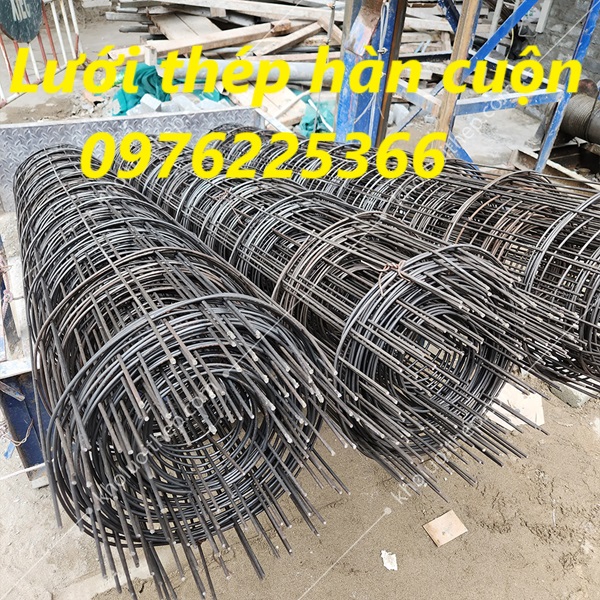 Lưới thép hàn cuộn D4A100x100, D4A150x150 đổ bê tông