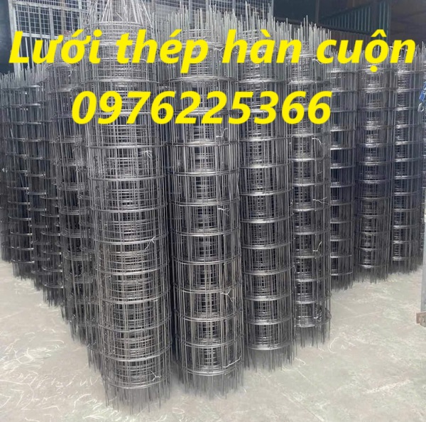 Lưới thép hàn cuộn D4A100x100, D4A150x150 đổ bê tông