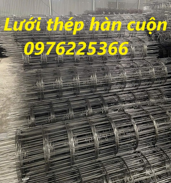 Lưới thép hàn cuộn D4A100x100, D4A150x150 đổ bê tông