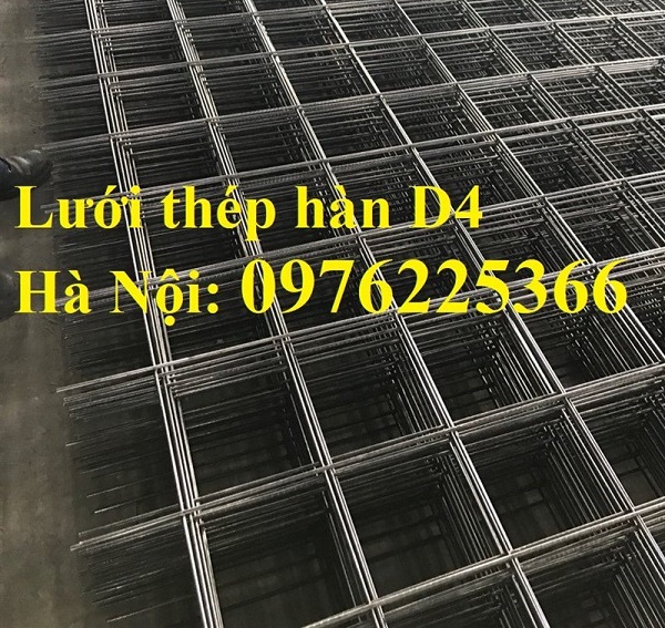 Lưới thép hàn D4 ô 100x100, 150x150 hàng sẵn kho