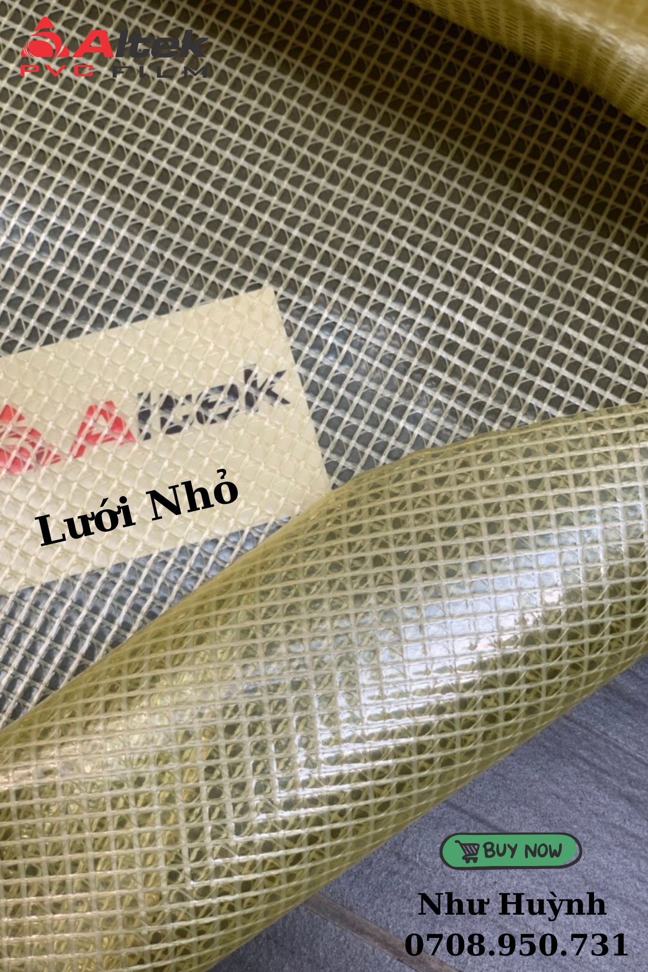 màng nhựa pvc mua ở đâu - kẹp lưới polyester