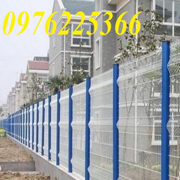 Hàng rào lưới thép chấn sóng mạ kẽm sơn tĩnh điện