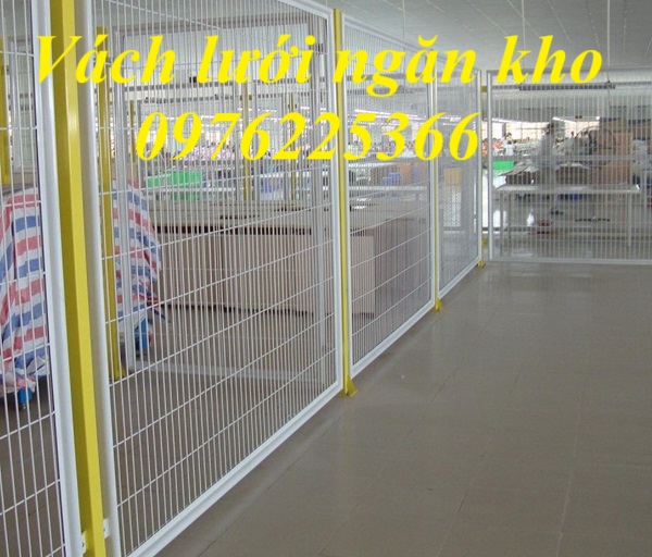 Vách lưới thép ngăn kho, vách lưới thép ngăn xưởng