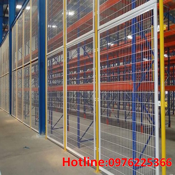 Vách lưới thép ngăn kho, vách lưới thép ngăn xưởng