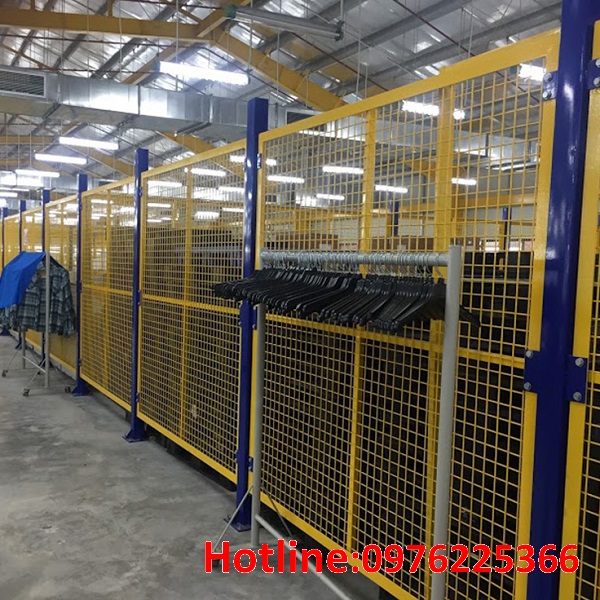 Vách lưới thép ngăn nhà xưởng, vách lưới thép ngăn kho
