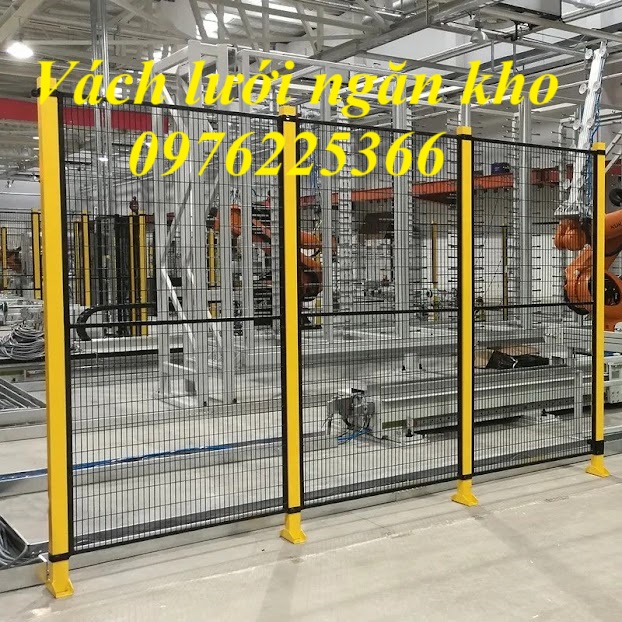 Vách lưới thép ngăn nhà xưởng, vách lưới thép ngăn kho