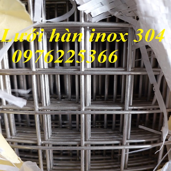 Lưới hàn inox 304 - Tổng kho lưới inox 201, 304, 316 chính hãng