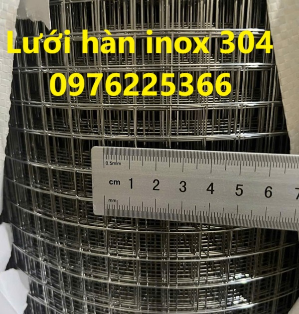 Lưới hàn inox 304 - Tổng kho lưới inox 201, 304, 316 chính hãng