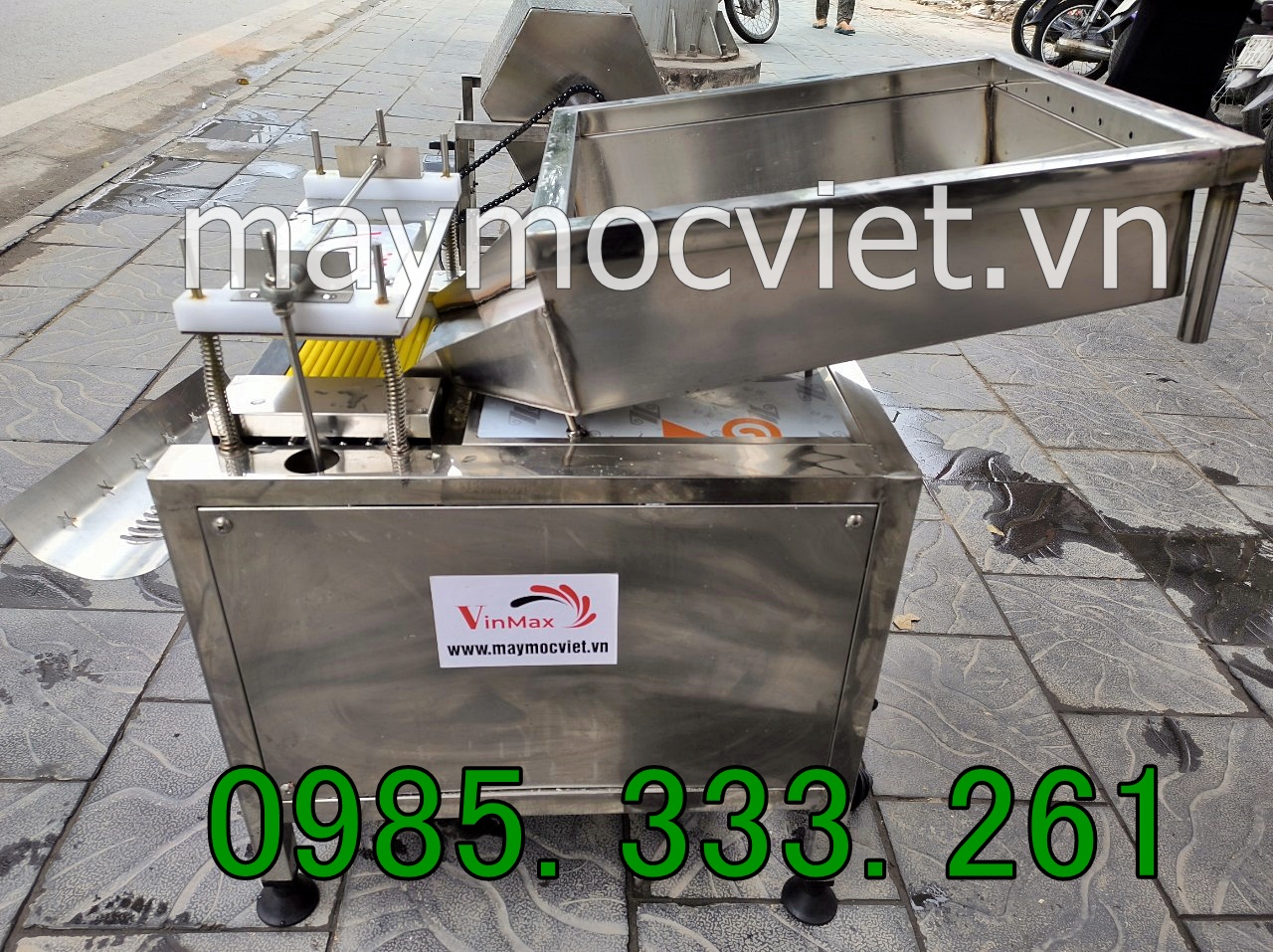 Máy bóc vỏ trứng cút công nghiệp Vinmax TC50