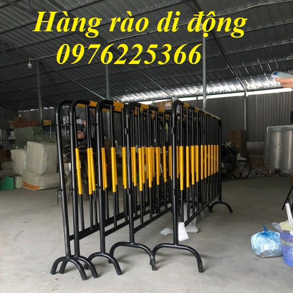 Giá hàng rào di động khổ 1m x 2m, 1.2m x 2m