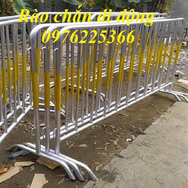 Giá hàng rào di động khổ 1m x 2m, 1.2m x 2m