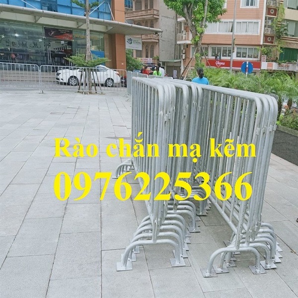 Giá hàng rào di động khổ 1m x 2m, 1.2m x 2m