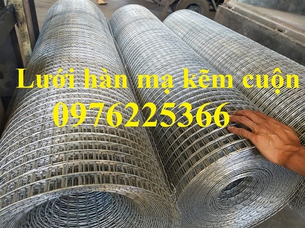 Quy cách lưới thép hàn mạ kẽm nhúng nóng