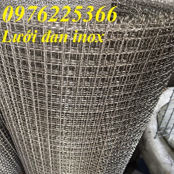 Lưới đan inox 20x20, Lưới inox 304 ô 20x20, Lưới đan inox 304 ô 20x20