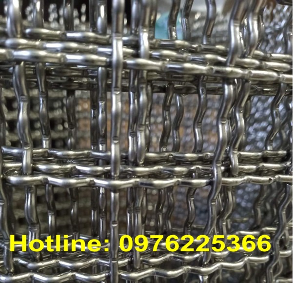 Lưới đan inox 20x20, Lưới inox 304 ô 20x20, Lưới đan inox 304 ô 20x20