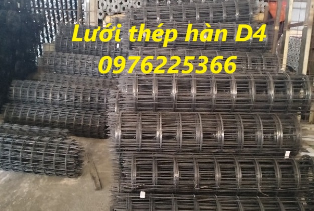 Lưới thép hàn D4, Lưới thép hàn phi 4, Lưới thép đổ sàn phi 4