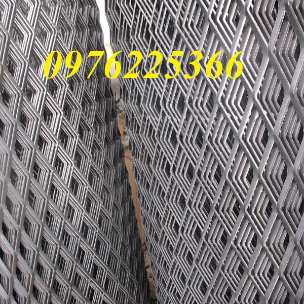 Lưới thép dập giãn 45x90, Lưới mắt cáo hình thoi 45x90