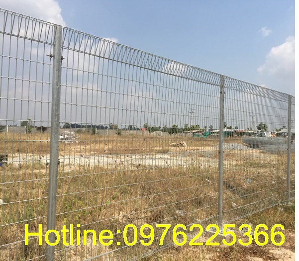 Lưới hàng rào gập tam giác 2 đầu D3, D4, D5, D6, D8 giá tốt