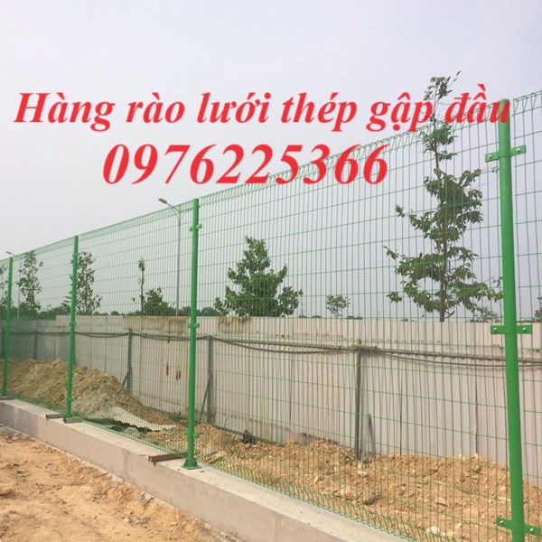 Lưới hàng rào gập tam giác 2 đầu D3, D4, D5, D6, D8 giá tốt