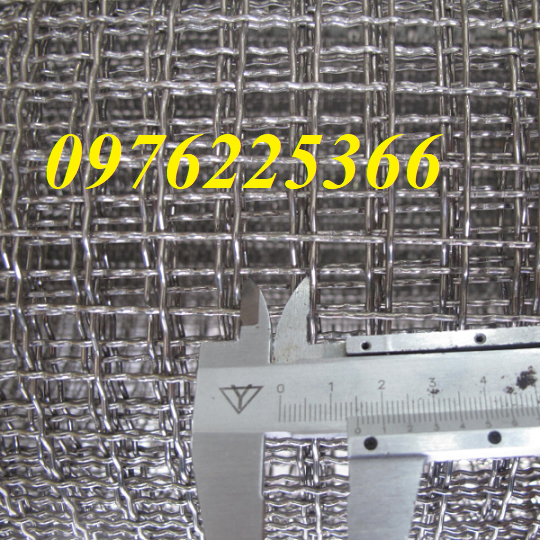 Lưới inox 304 ô 10x10, Lưới đan inox ô 10x10