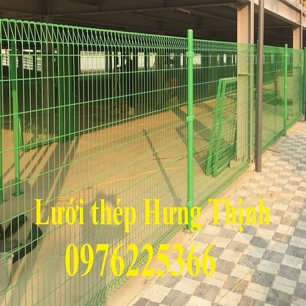 Lưới hàng rào gập 2 đầu tam giác D3, D4, D5, D6, D8 giá tốt