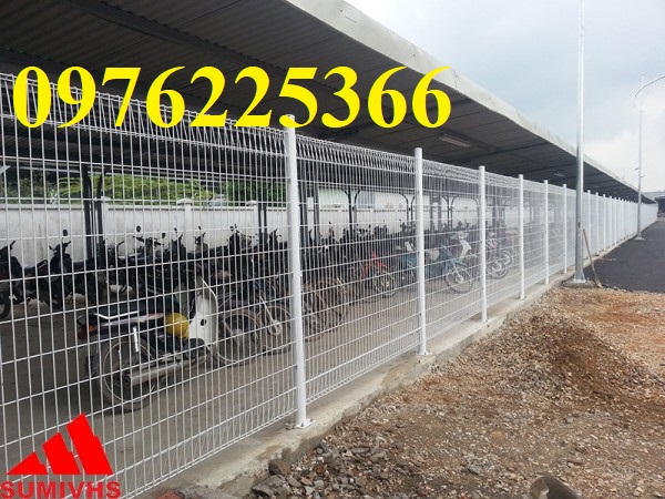 Lưới hàng rào gập 2 đầu tam giác D3, D4, D5, D6, D8 giá tốt