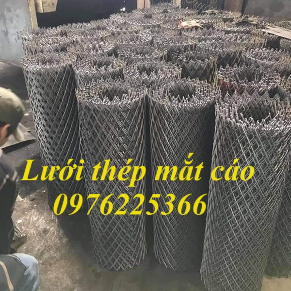 Lưới thép mắt cáo 15x30, Lưới thép kéo giãn 15x30