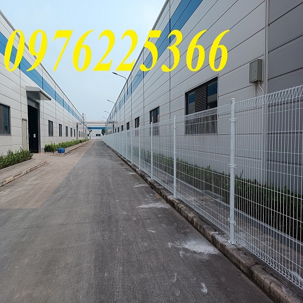 Sản xuất - Thi công hàng rào lưới thép hàn D4, D5, D6
