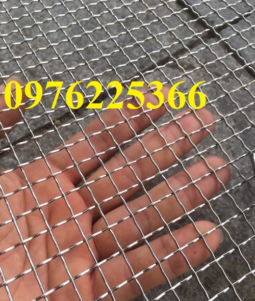 Báo giá lưới đan inox 304 ô 5x5. khổ 1m x 30m
