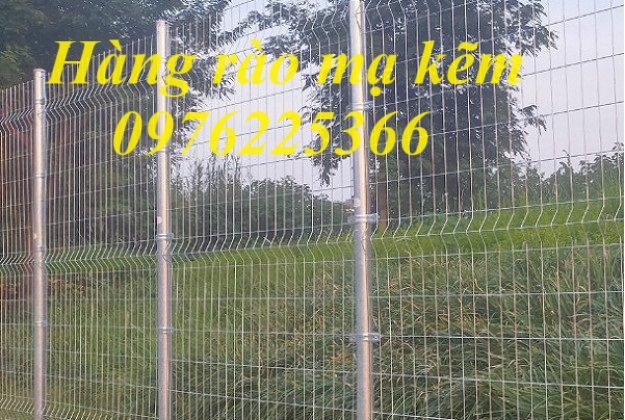 Hàng rào bảo vệ mạ kẽm nhúng nóng, Hàng rào công nghiệp mạ kẽm