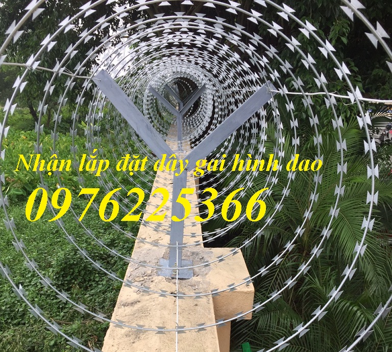 Dây kẽm gai vòng tròn D30, D45, D50, D60
