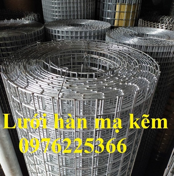 Lưới mạ kẽm ô vuông 50x50, Lưới thép hàn 50x50 mạ kẽm