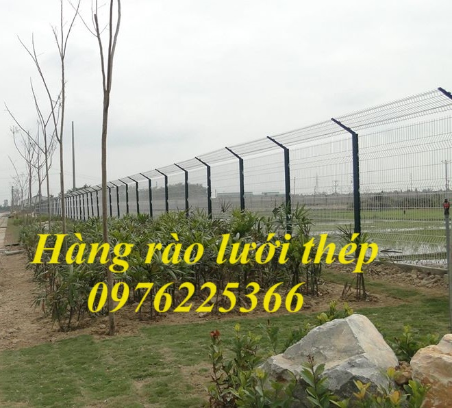 Nhà cung cấp hàng rào mạ kẽm, hàng rào lưới thép hàn giá tốt